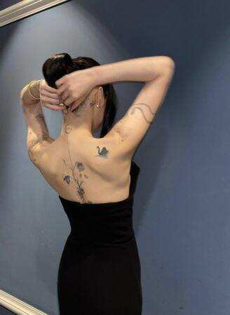 世界最美韩女星全身刺青　「为了妈妈雷射消掉」：她想看干净的我