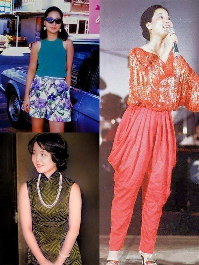 回顾邓丽君80年代的打扮，才发现：再过30年，你的衣品也不如她