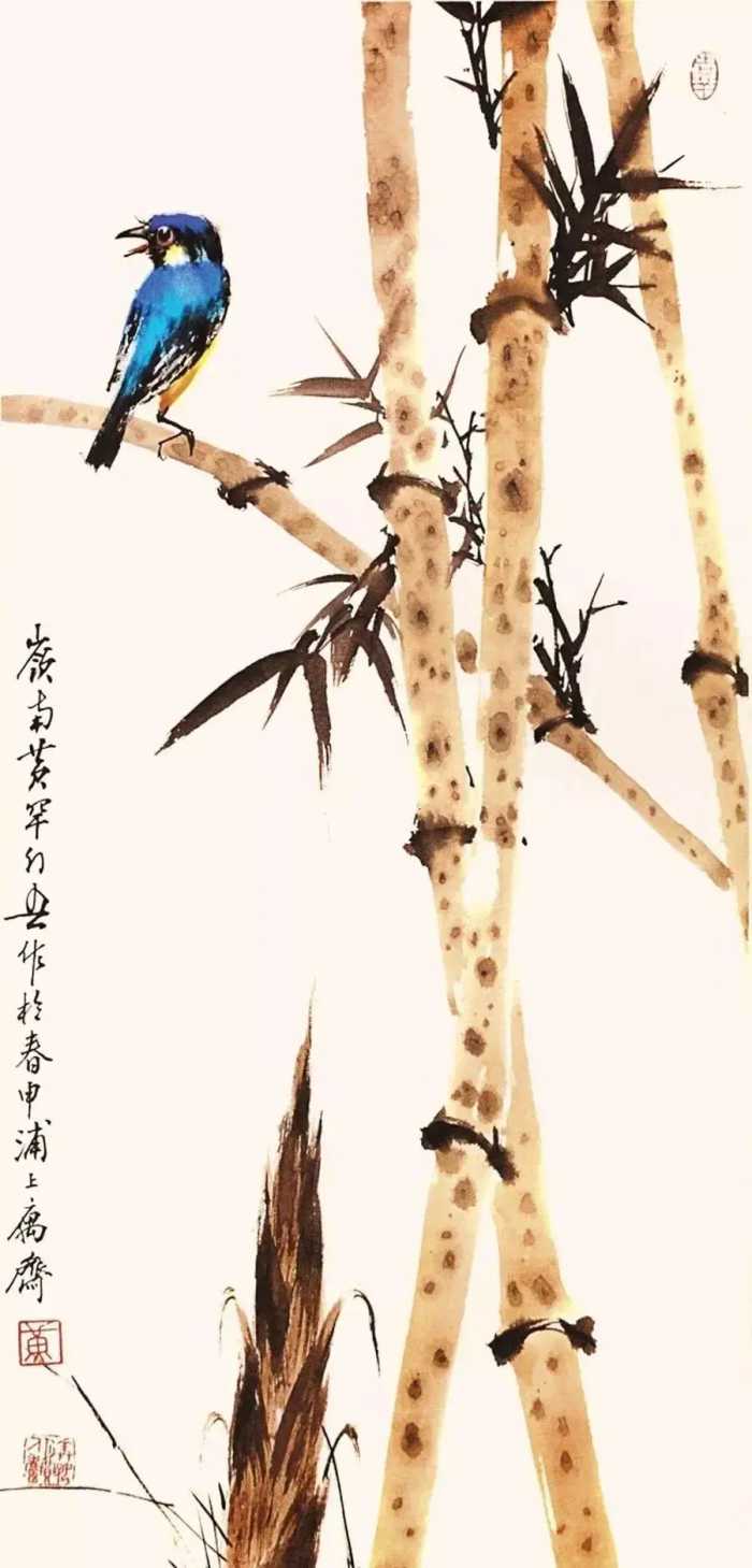黄幻吾、田世光、乔木 笔下的竹，美极了