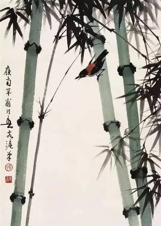 黄幻吾、田世光、乔木 笔下的竹，美极了